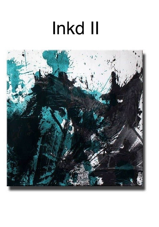 ‘Inkd XLII' Canvas Art