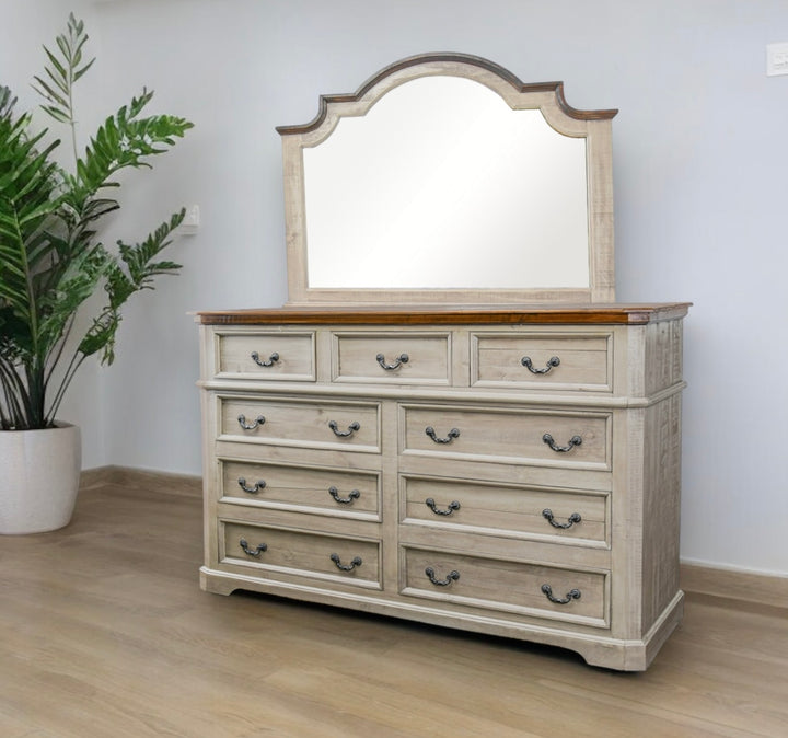 Courtney Gray Dresser with Mirror