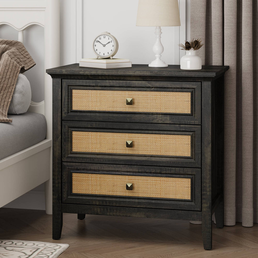 Dolores Coffee Brown Nightstand
