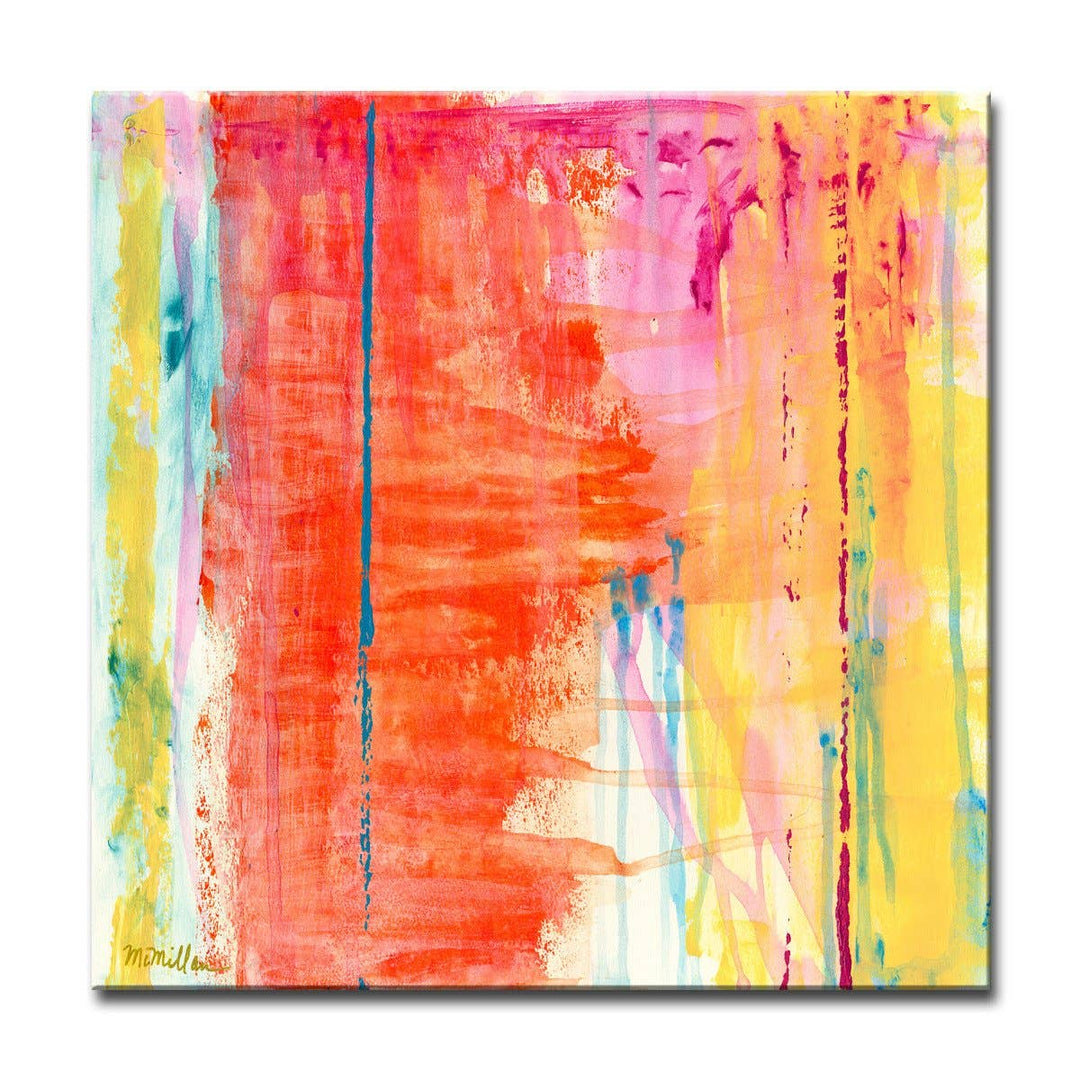 ‘Translucent Color' Wrapped Art Canvas