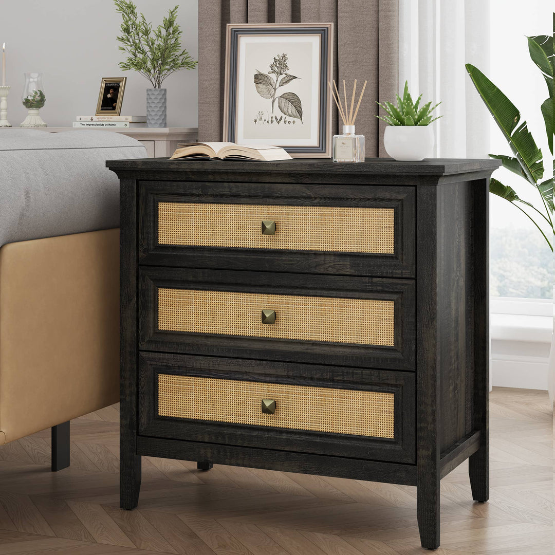 Dolores Coffee Brown Nightstand