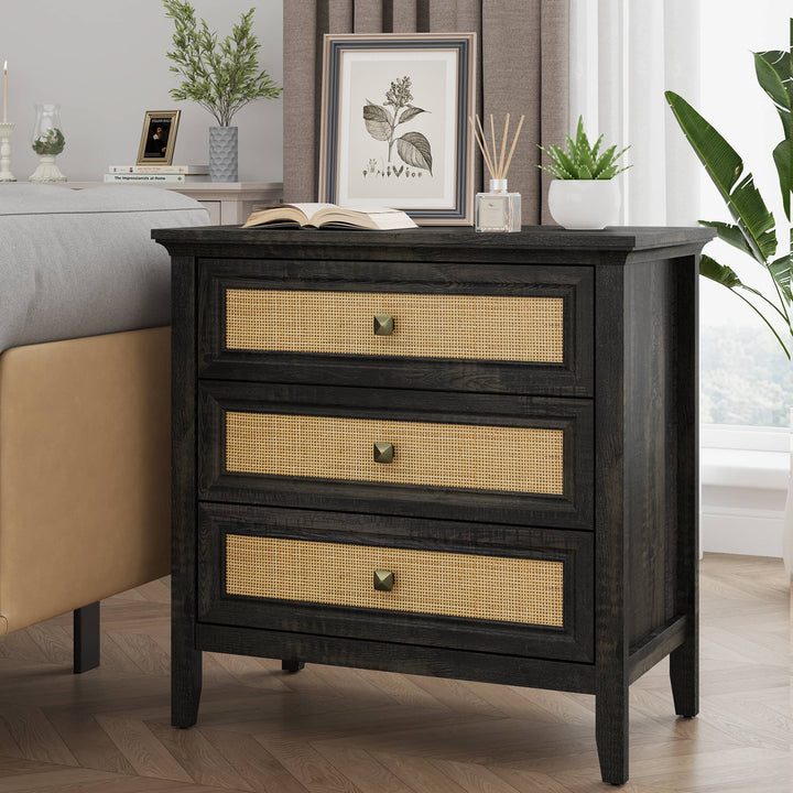 Dolores Coffee Brown Nightstand