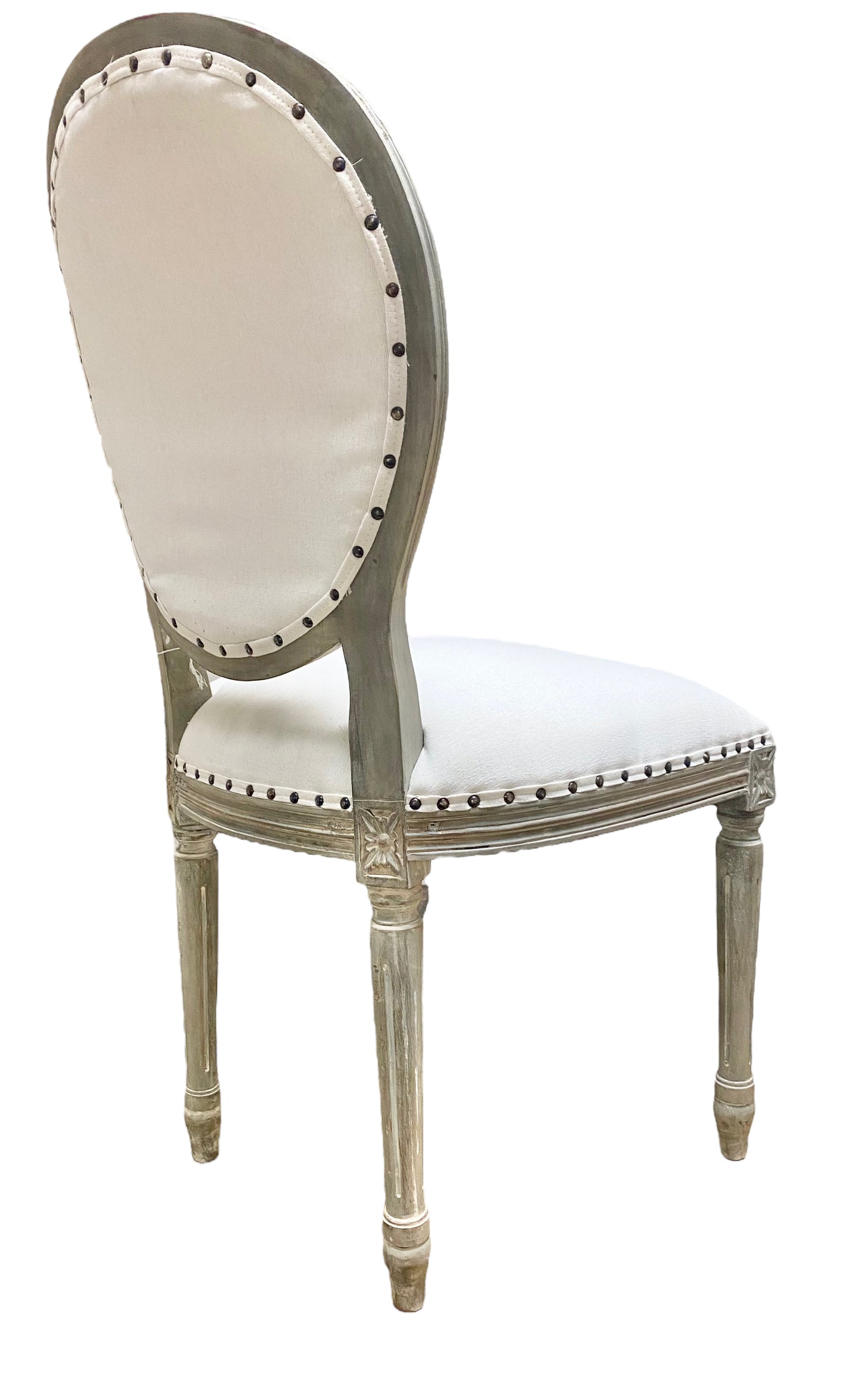Olivia Gray Washed Mahogany Dining Chairs (set of 4) - Clearance