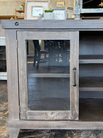 Pittsburgh Washed Gray TV Stand
