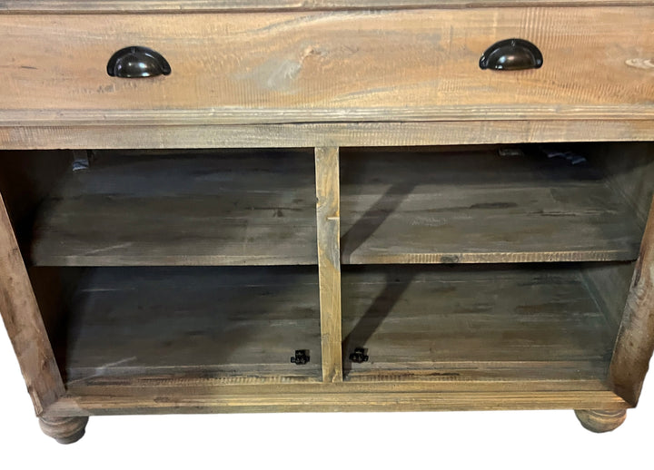 Maddox Driftwood Mahogany TV chest