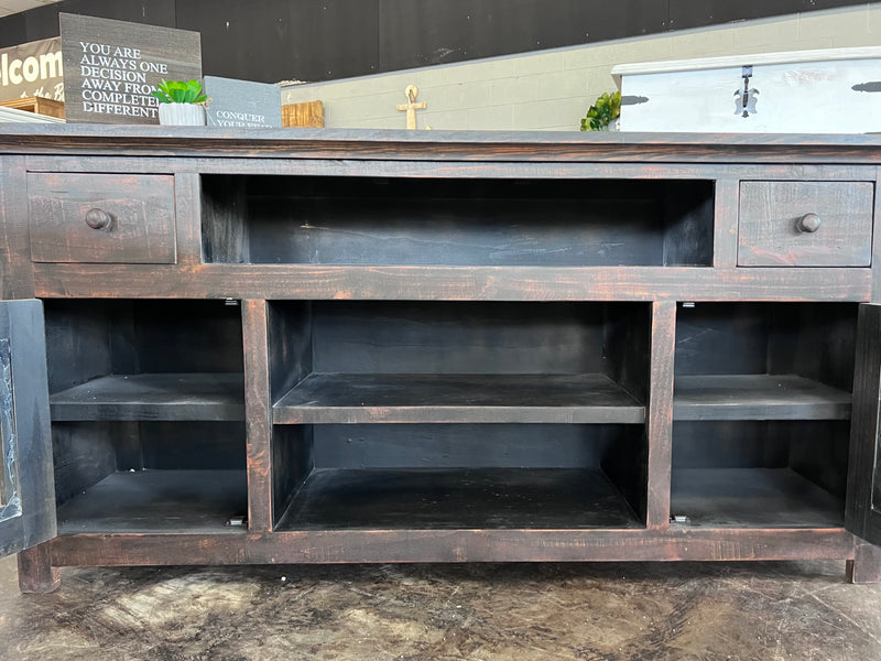 Milo Tobacco Brown Large TV Stand