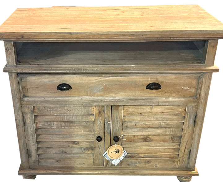 Maddox Driftwood Mahogany TV chest