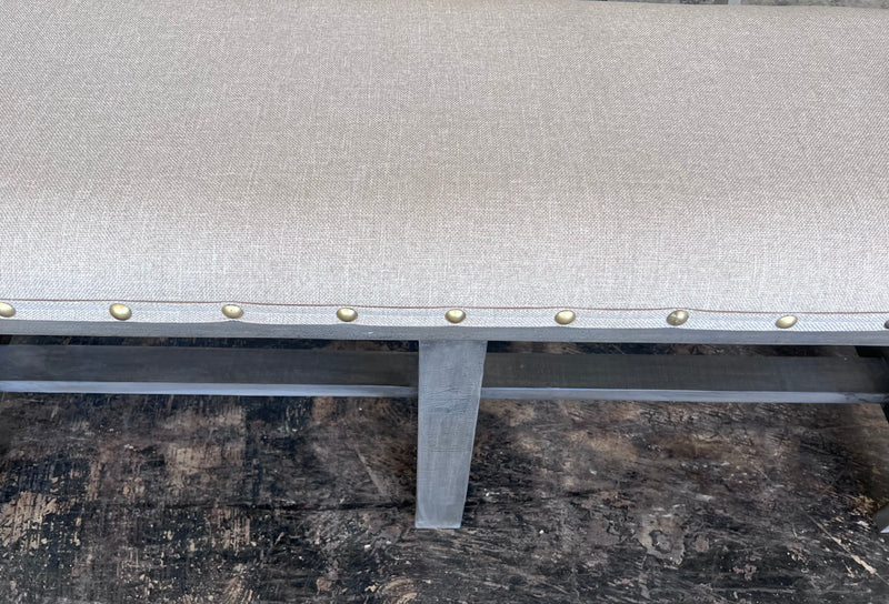 Ellie Gray Upholstered Bench