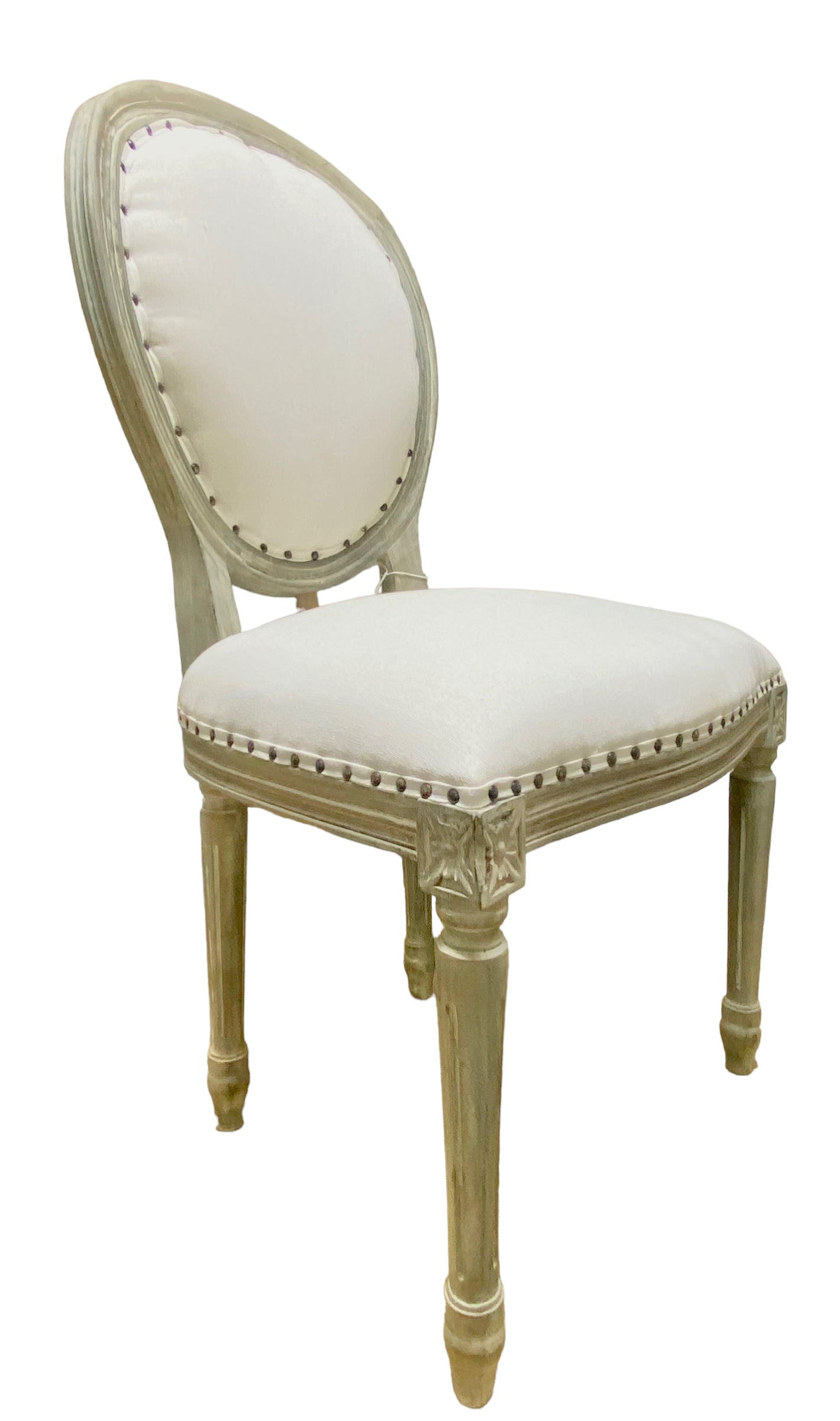 Olivia Gray Washed Mahogany Dining Chairs (set of 4) - Clearance