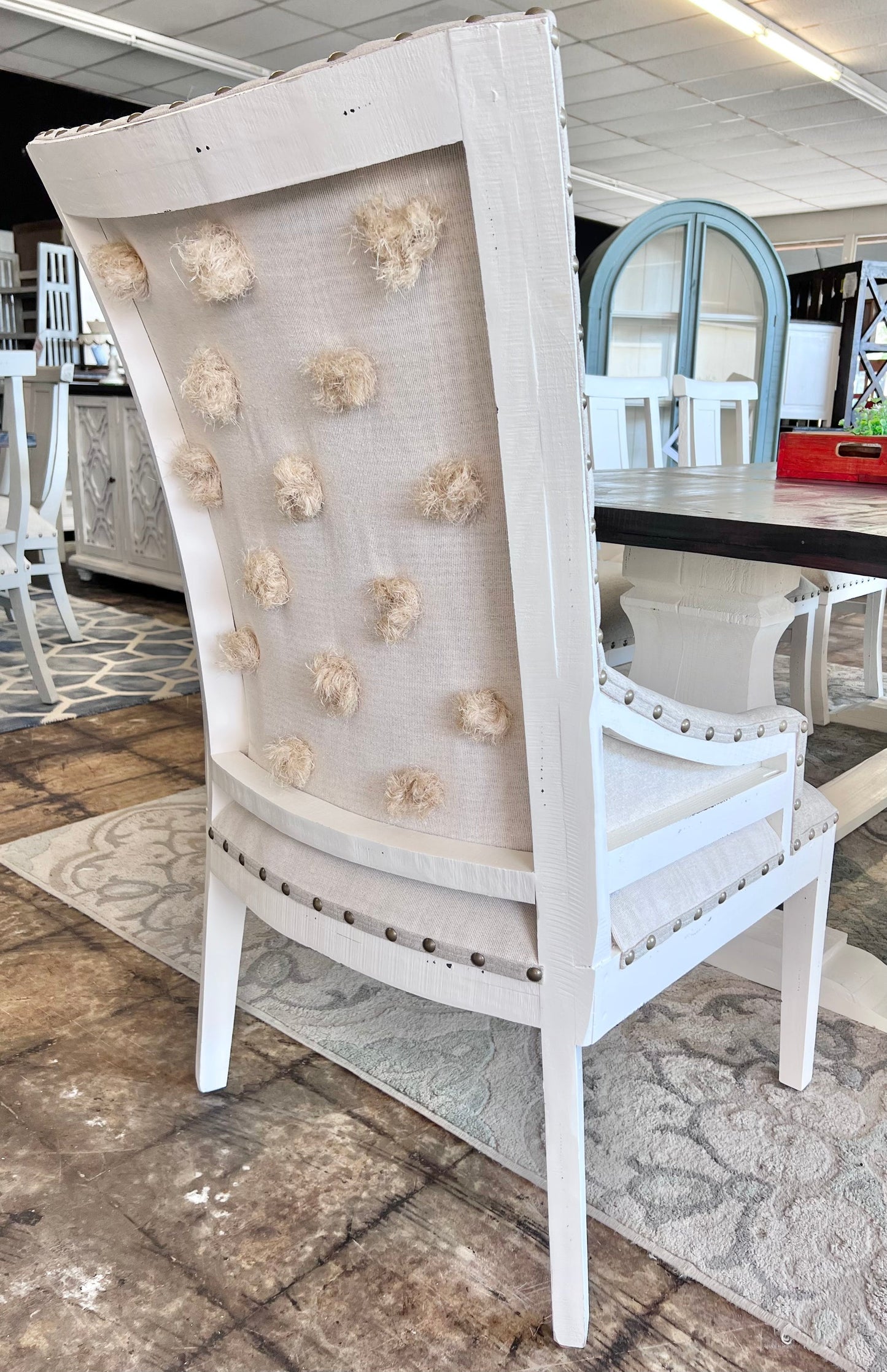 Rita White Deconstructed Captains Chair