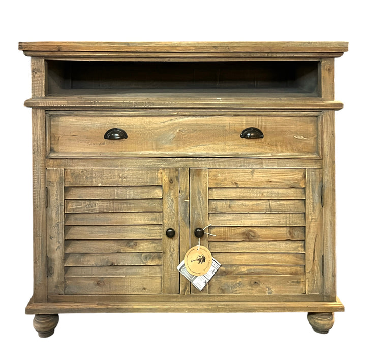 Maddox Driftwood Mahogany TV chest