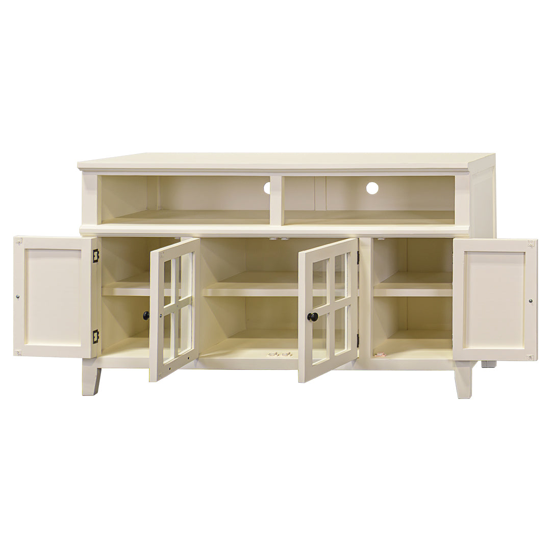 Emily White Large TV Stand