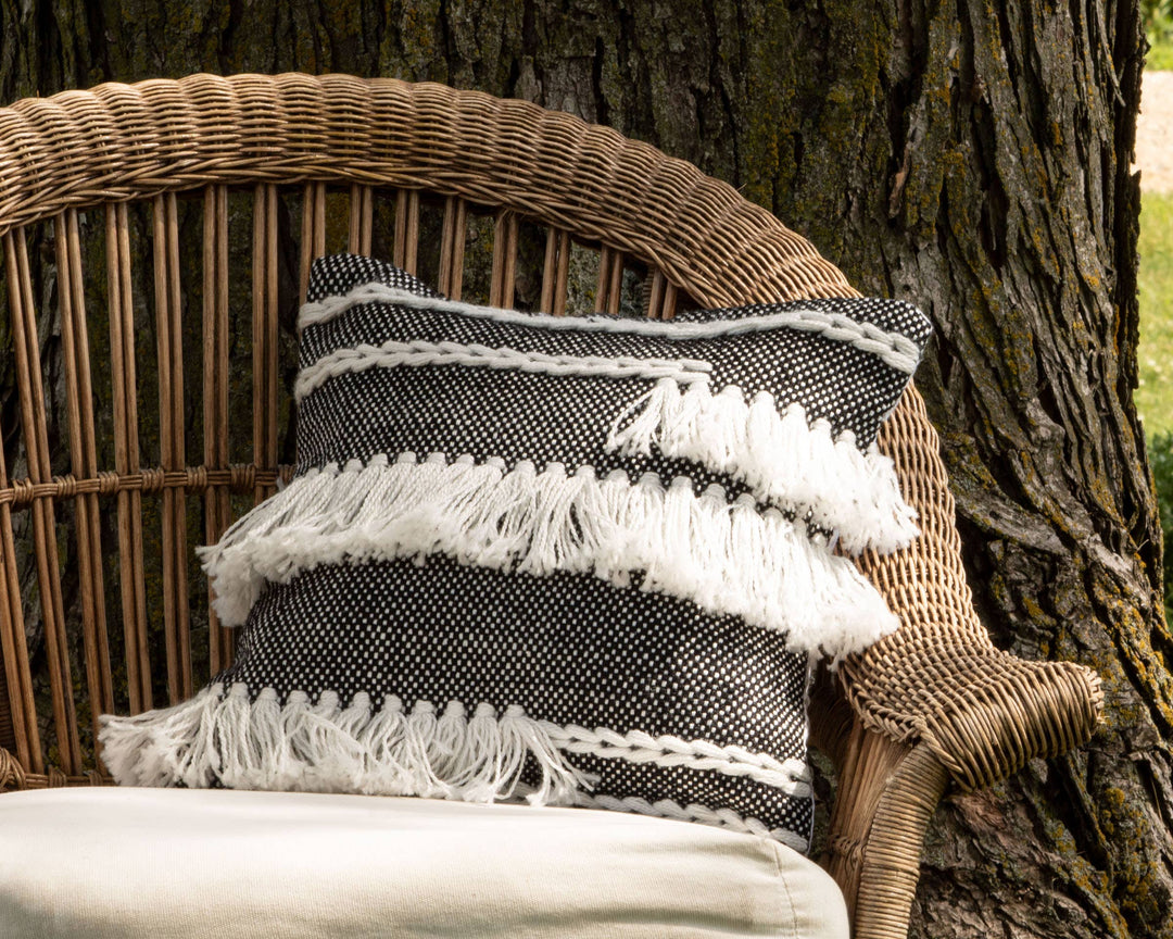 Hand Woven Outdoor Harriet Pillow