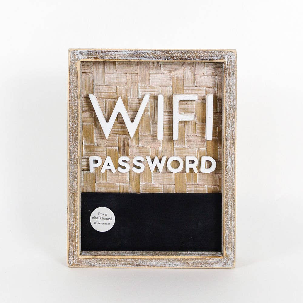 WiFi Password sign