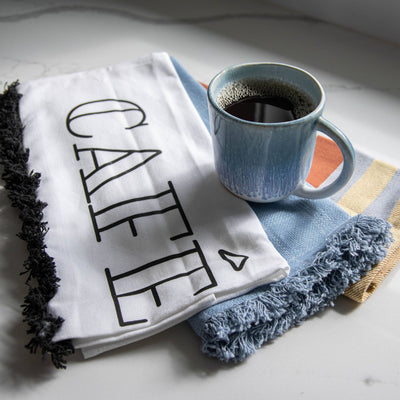 Cafe Tea Towels (set of 3)