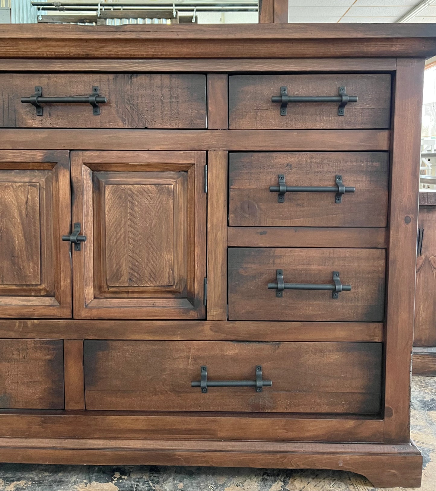 Austin Brown King Bedroom Set