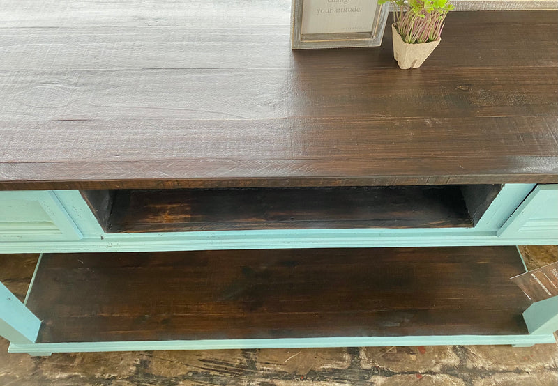 Emily Turquoise Console Table