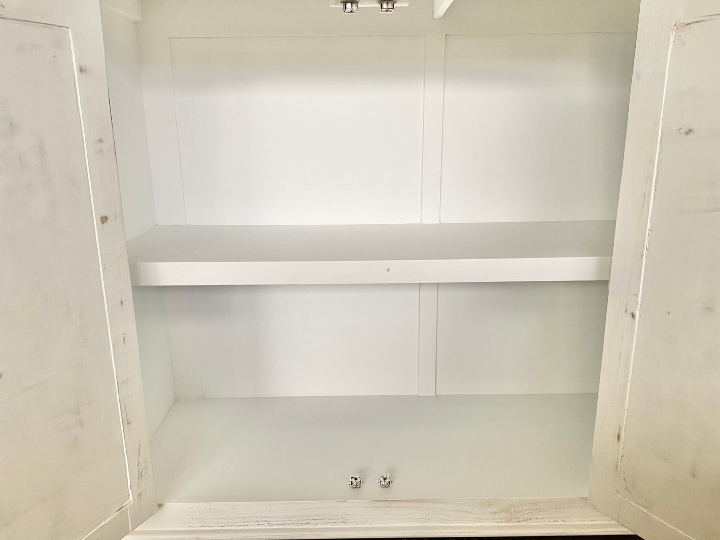 Maggie White Console Cabinet