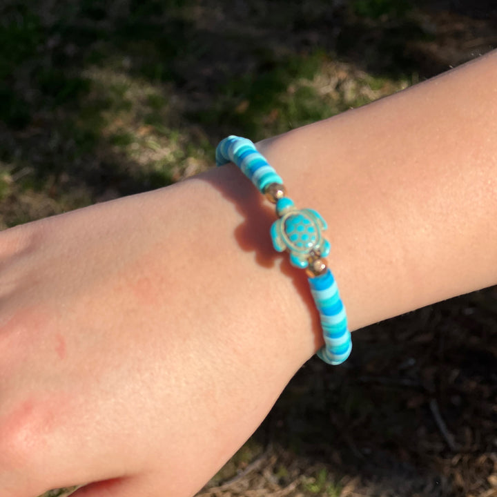 Turtle Beaded Bracelet