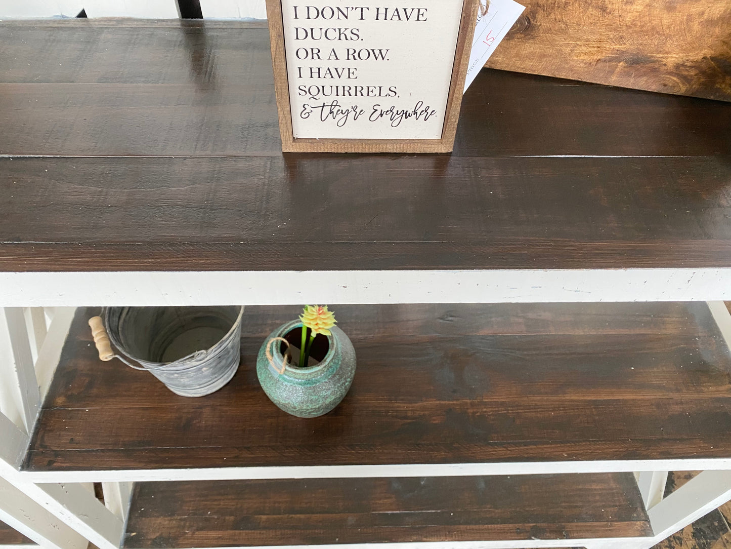 Grayson White & Tobacco Bookshelf