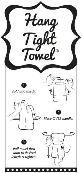 When In Doubt HANG TIGHT TOWEL®