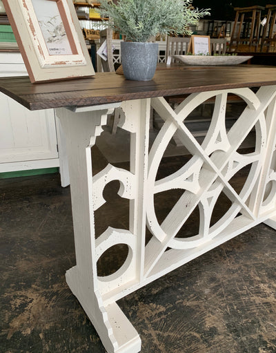 Bentley White Accent Table