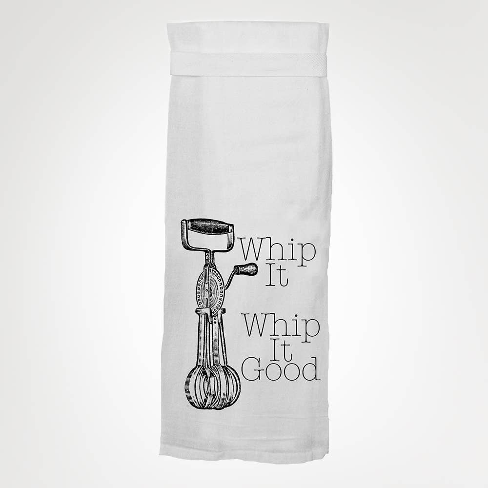 Whip It, Whip It Good Tea Towel