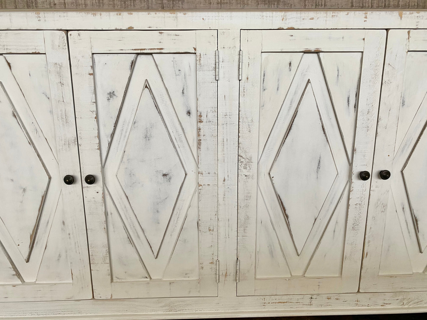 Maggie White Console Cabinet