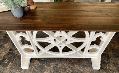 Bentley White Accent Table