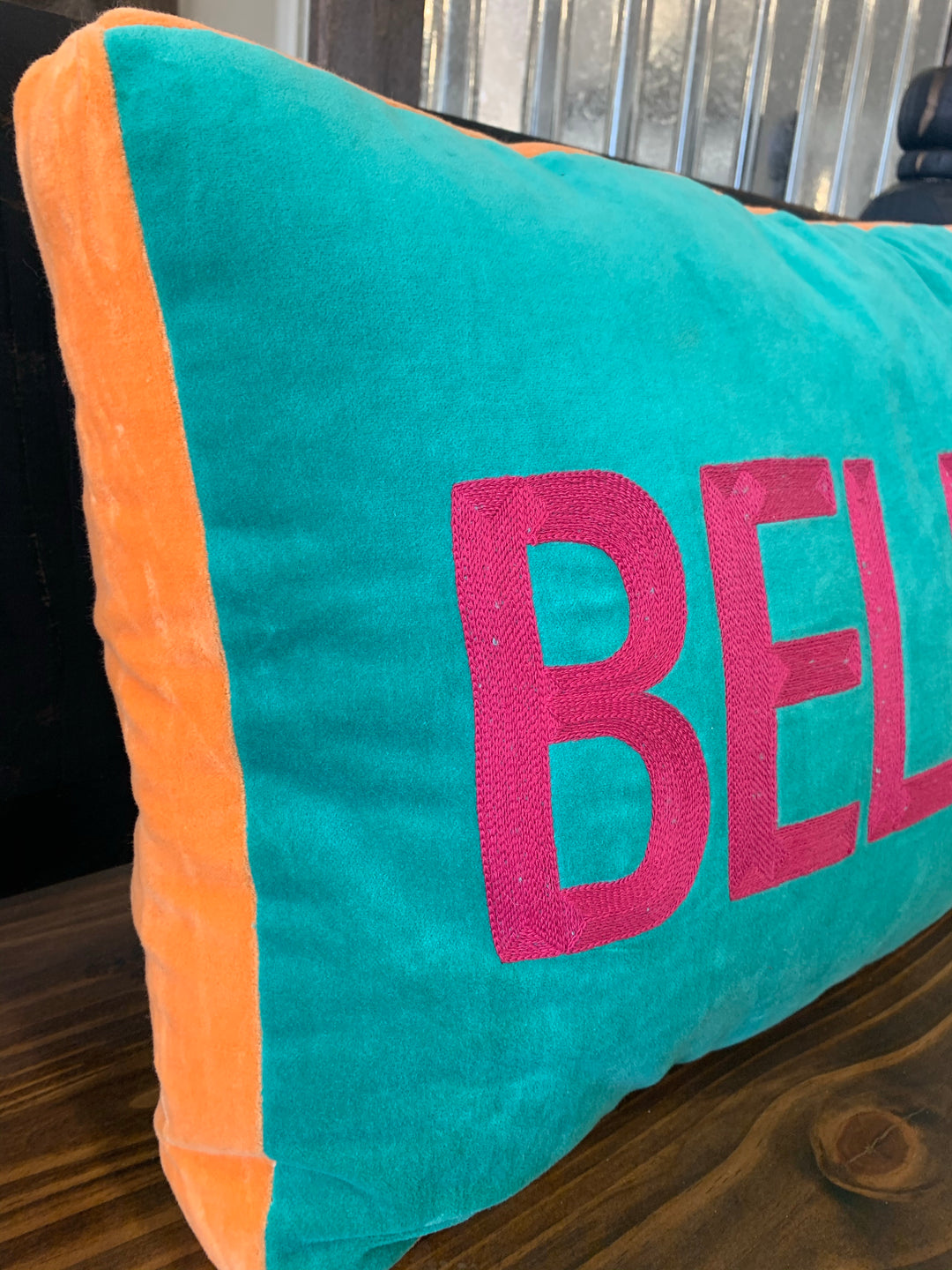 Believe Christmas Pillow