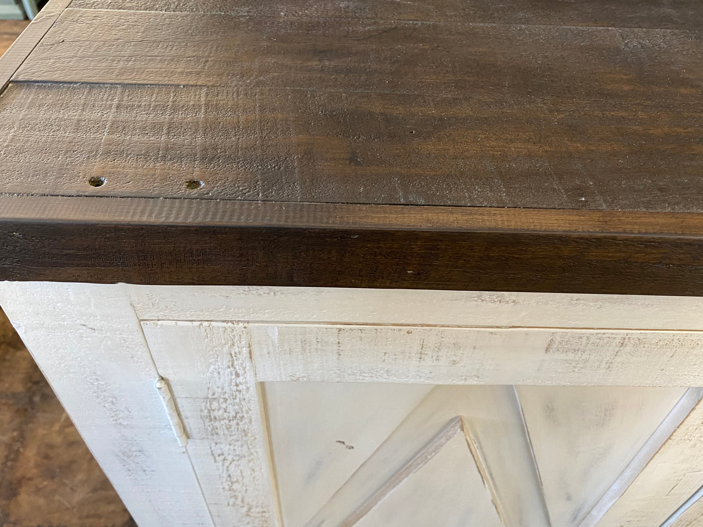 Maggie White Accent Cabinet