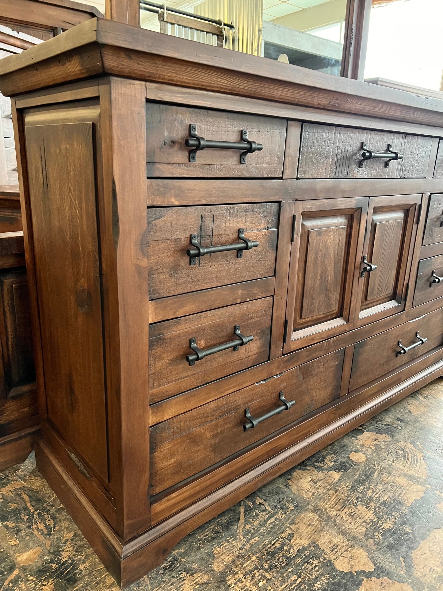 Austin Brown King Bedroom Set