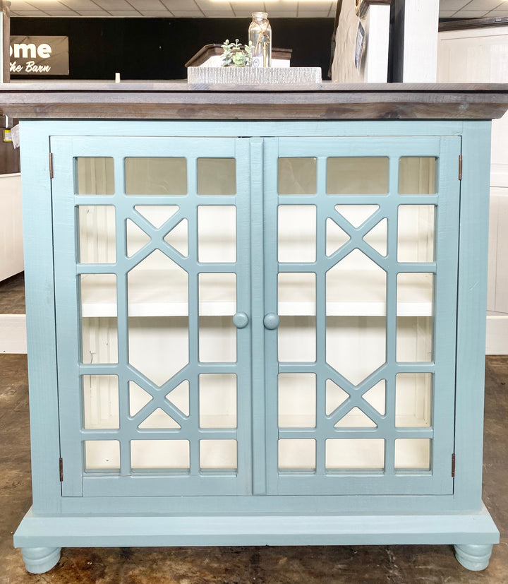 Livingston Beach Blue Small Cabinet