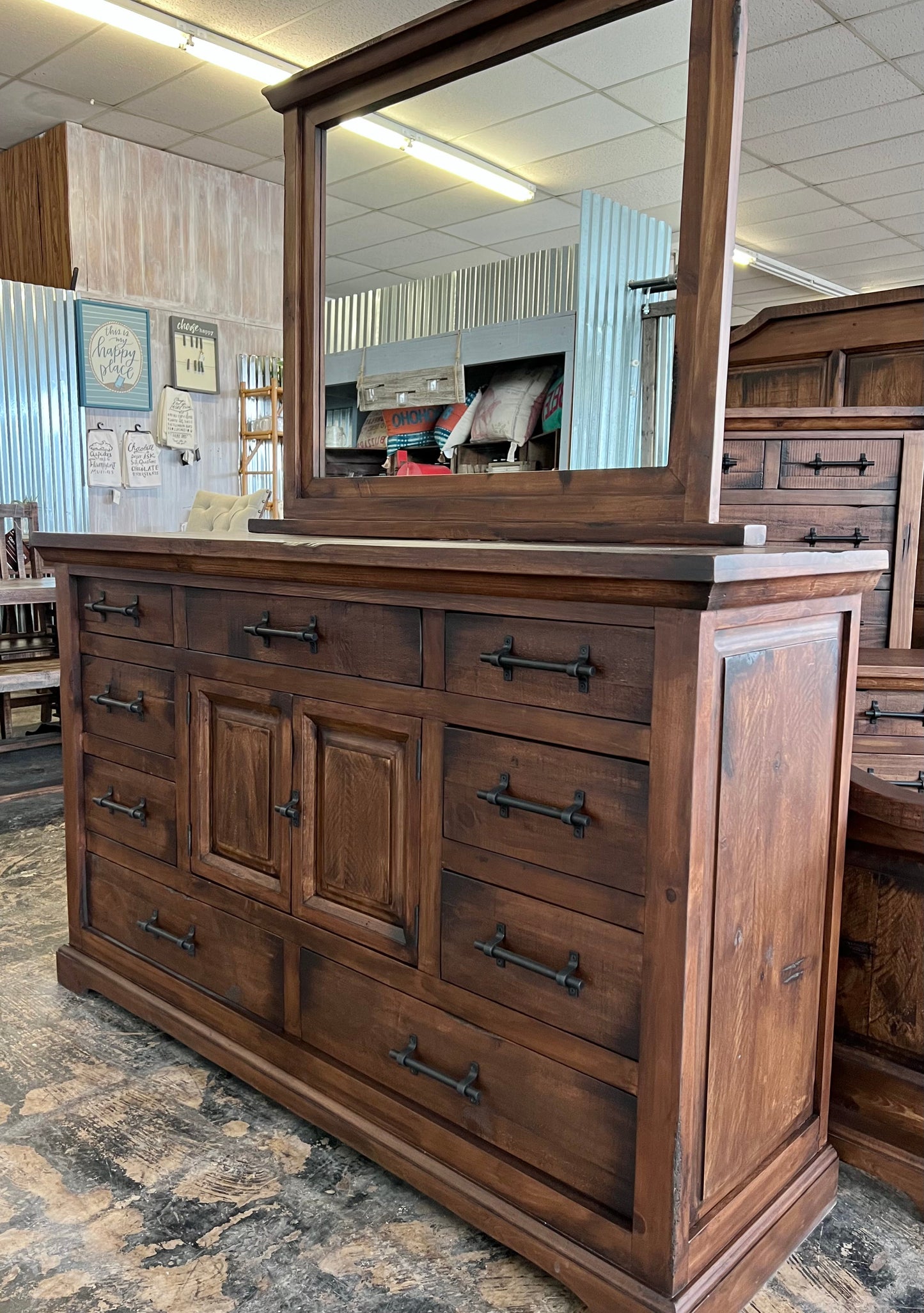 Austin Brown Queen Bedroom Set