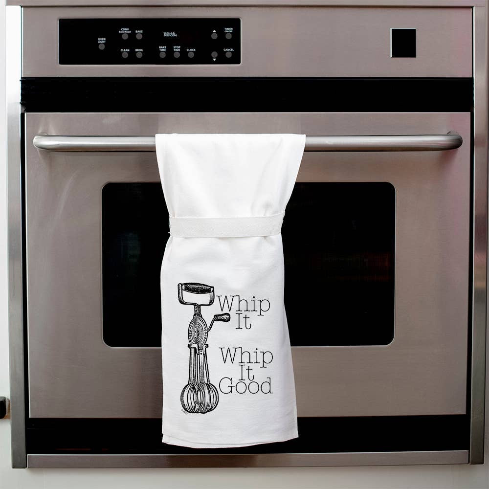 Whip It, Whip It Good Tea Towel