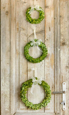 Preserved Boxwood Wreath