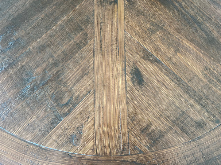 Joshua 6 Piece White & Linen Dining Set